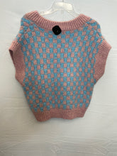 Load image into Gallery viewer, Zara Pink/Blue Sweater Vest- Small
