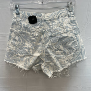 Zara Marble Print Shorts- 3/4