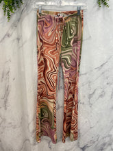 Load image into Gallery viewer, Fashion Nova Marble Flare Pants- XSmall
