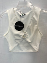 Load image into Gallery viewer, White Fox White Tank NWT- XS
