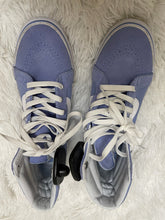 Load image into Gallery viewer, Vans Light Blue High Top Casual Athletic Shoes - 7.5W
