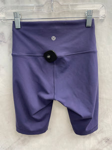 Lululemon Purple Biker Shorts- US4