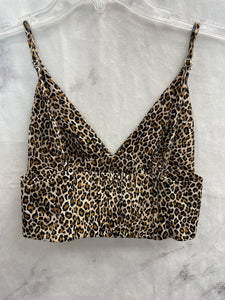 Zara Cheetah Print Tank- Small