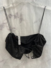 Load image into Gallery viewer, For Love And Lemons Bedazzled Black Tank- Medium
