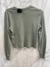 Load image into Gallery viewer, Skims Sage Green Knit Long Sleeve (Set)- Small
