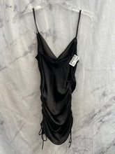 Load image into Gallery viewer, Zara Black Silky Dress- XSmall
