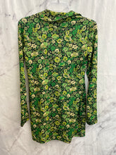 Load image into Gallery viewer, Zara Green Floral Dress- Small

