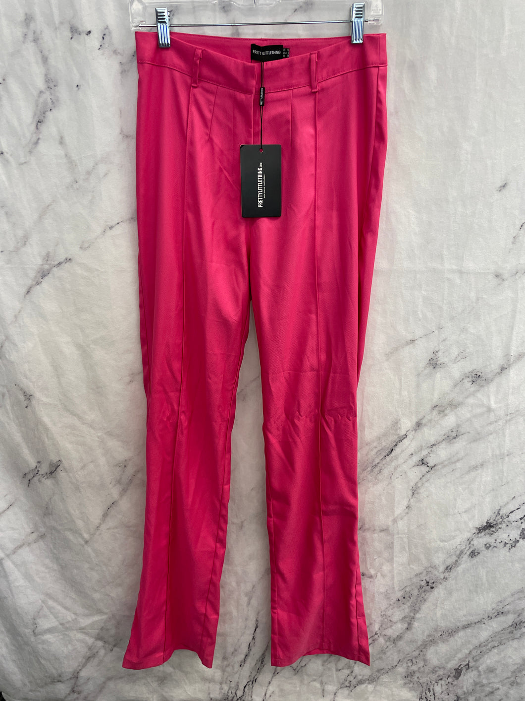 Pretty Little Thing Pink Trouser Pants NWT- US6
