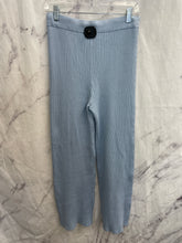 Load image into Gallery viewer, Lovers+Friends Blue Ribbed Soft Pants NWT- Medium
